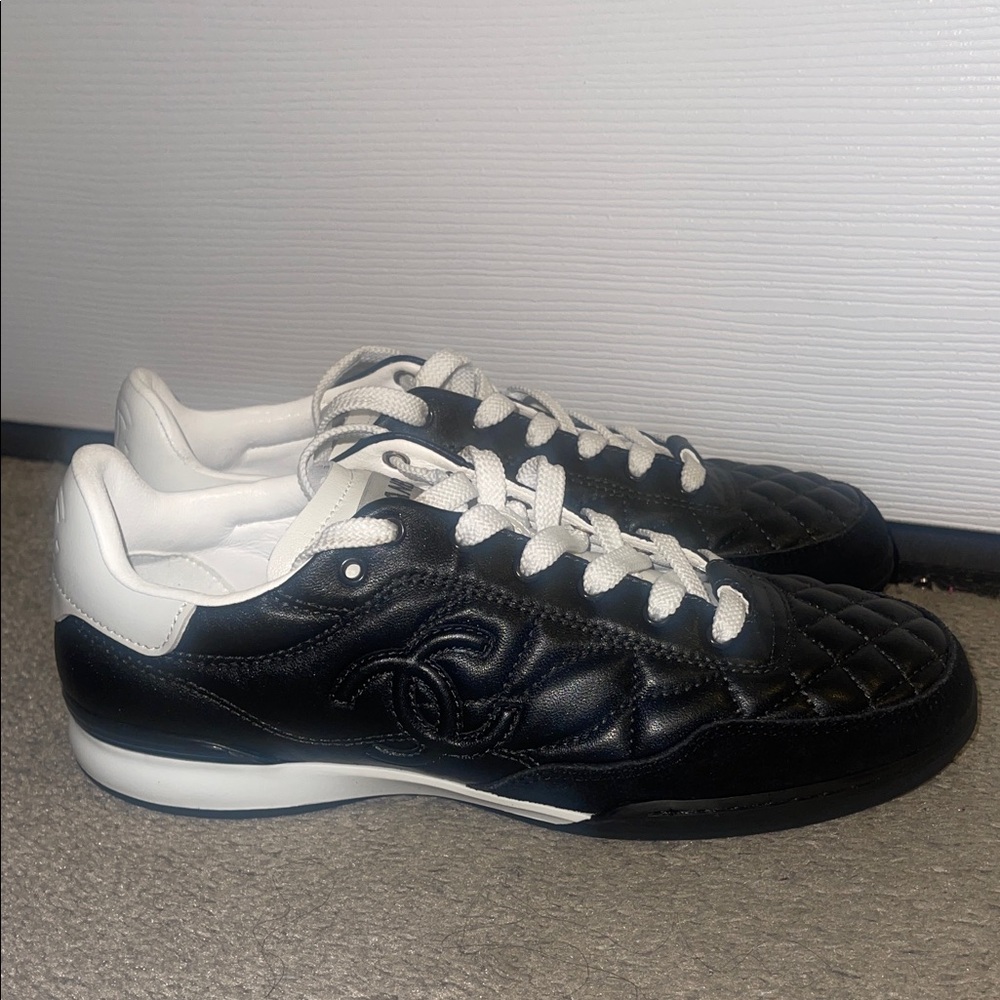 Chanel Quilted Sneaker